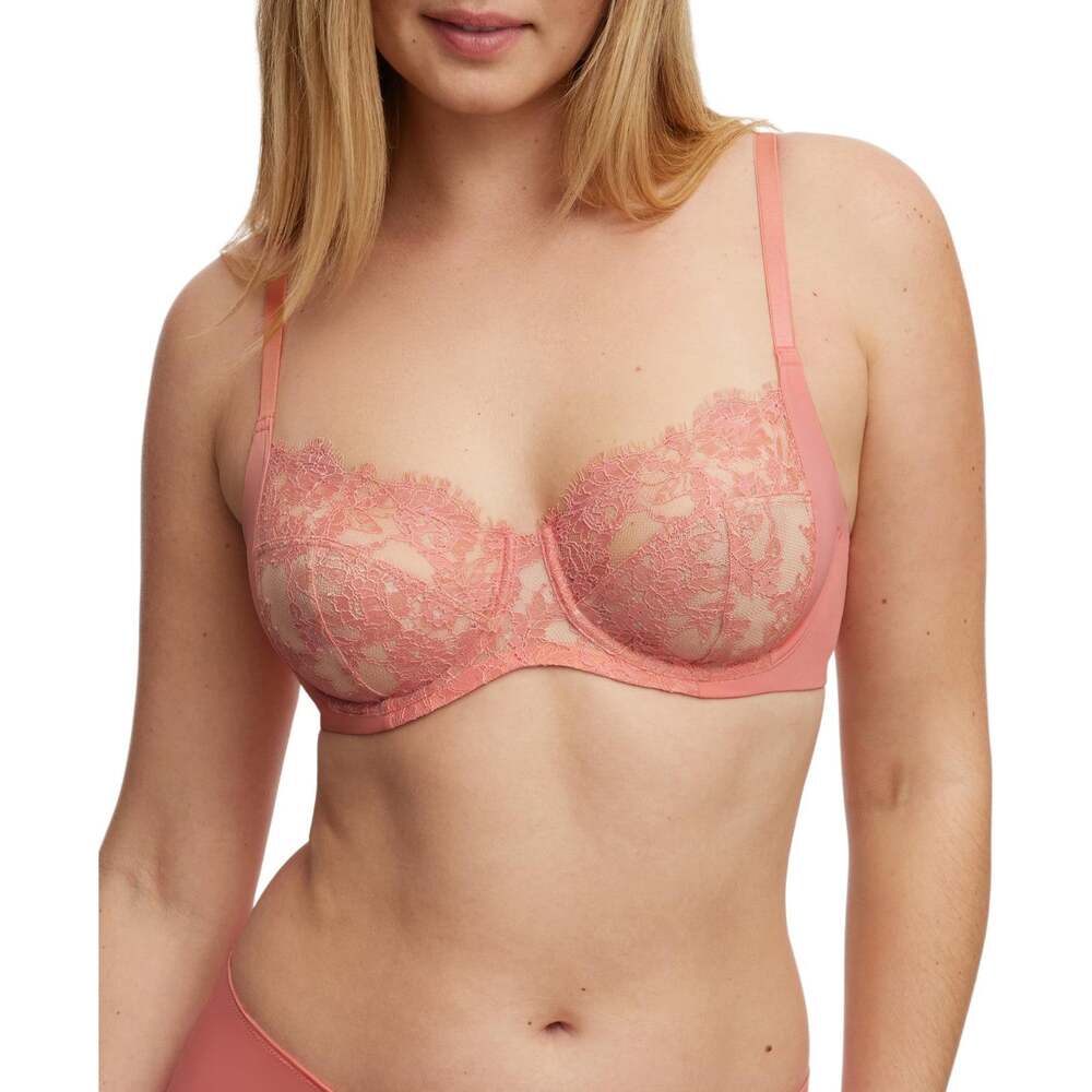 Skarlett Blue Entice Full Coverage Underwire Bra Pink Size 38DD 4282